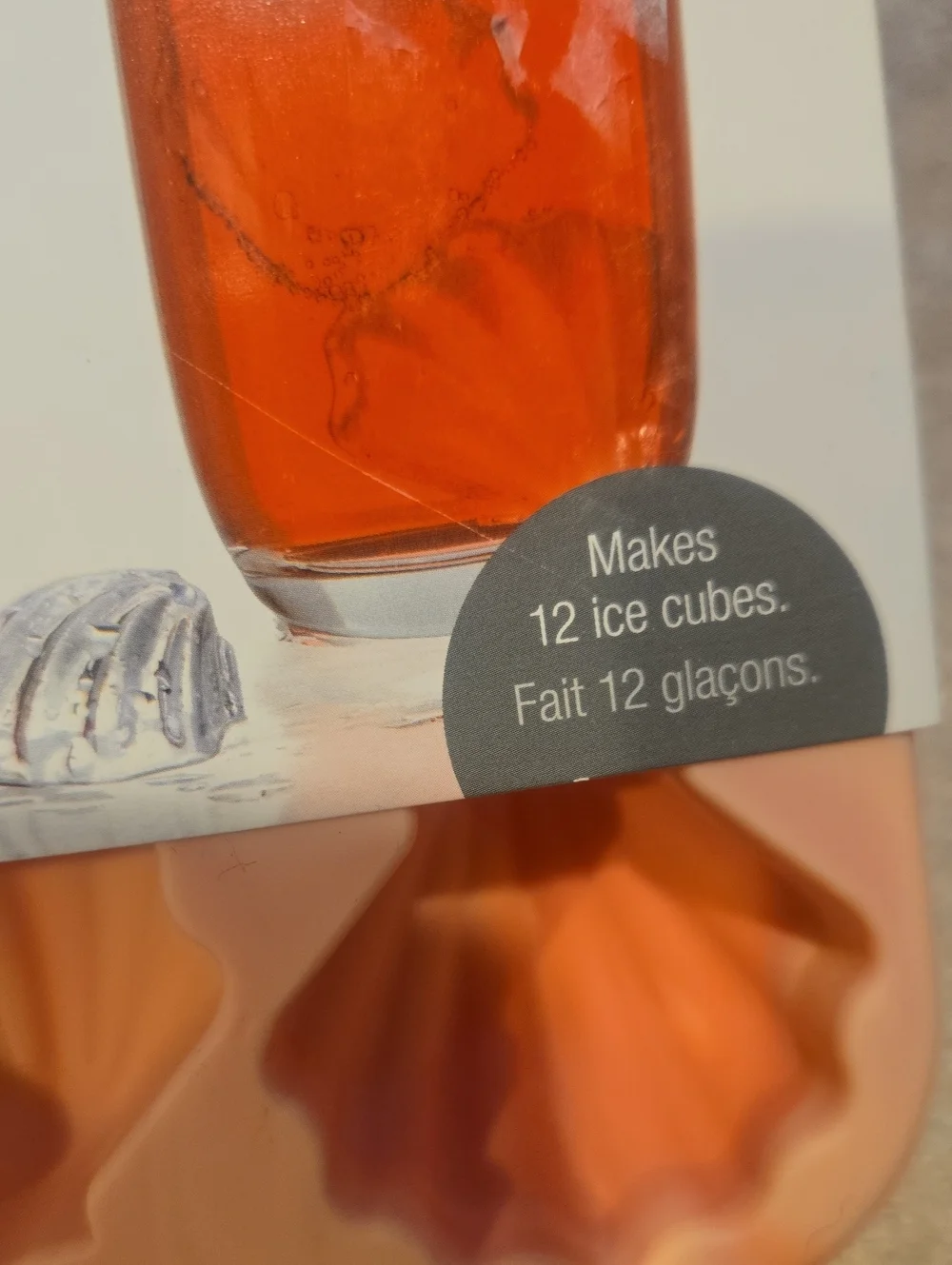 New Joie Sea Shell Ice Cube Tray